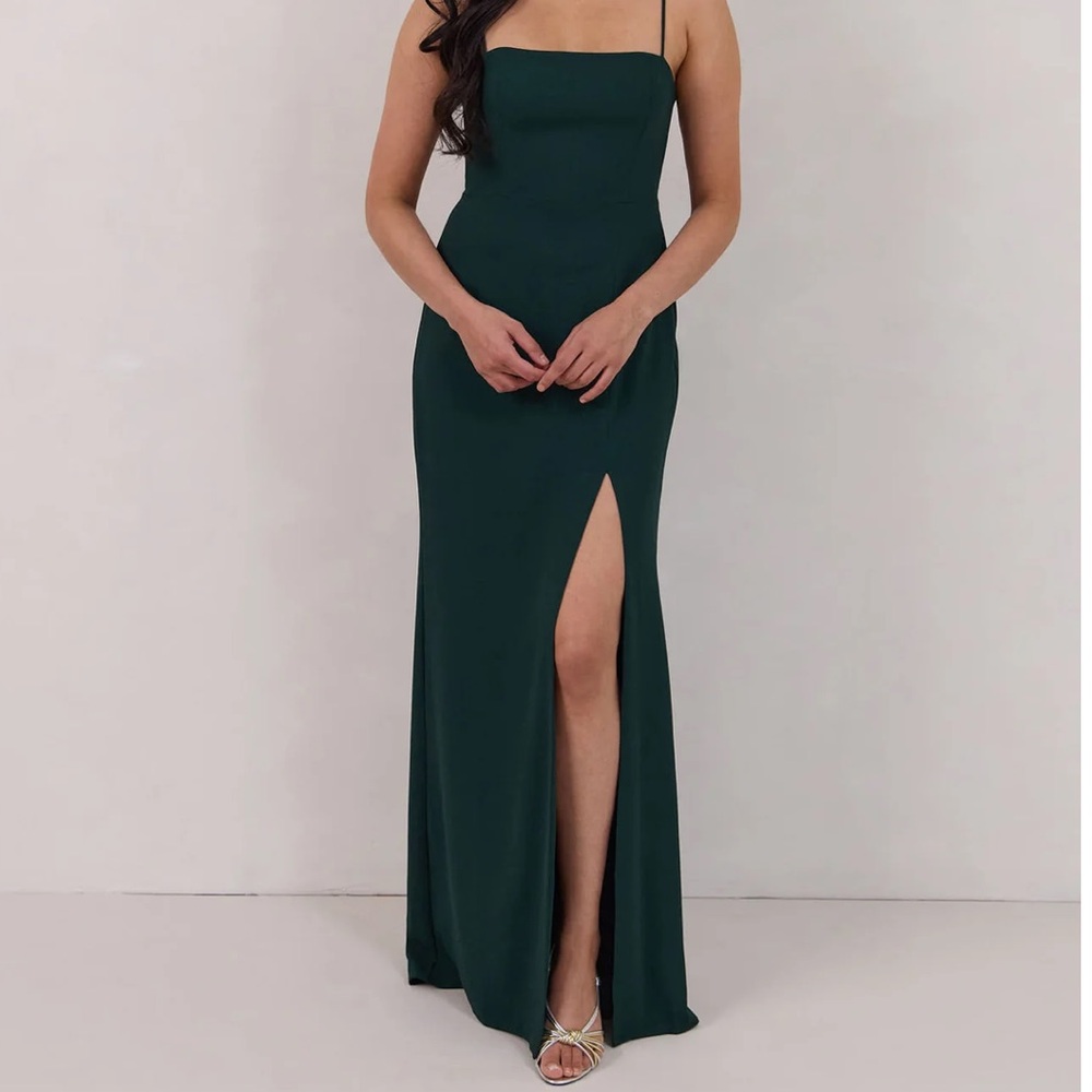 Park & Fifth Hunter Green Maxi Dress